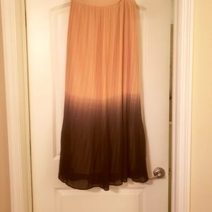 Mark two tone tye-dye skirt
